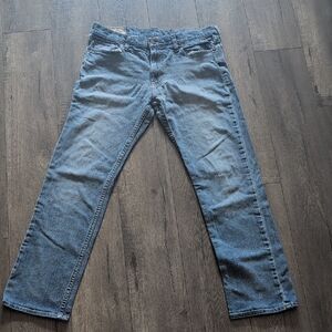 Hollister Blue Straight Jeans Classic Denim